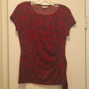 CB Established 1962 Red Blouse size M